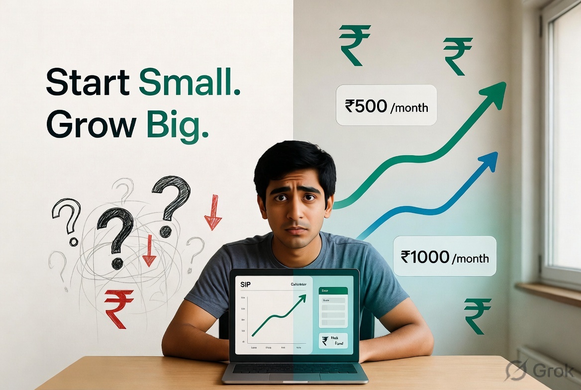 Best SIP Plans for Beginners in India (2026) — Low Risk Options