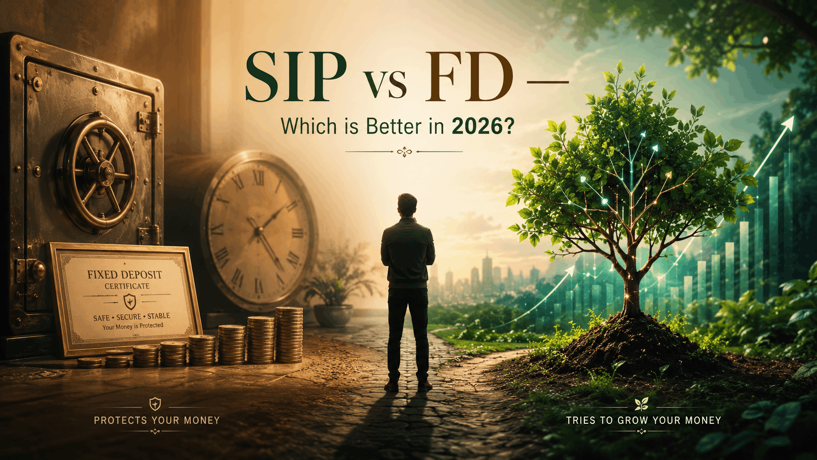SIP vs FD — Which is Better in 2026? Honest Guide for Indian Beginners